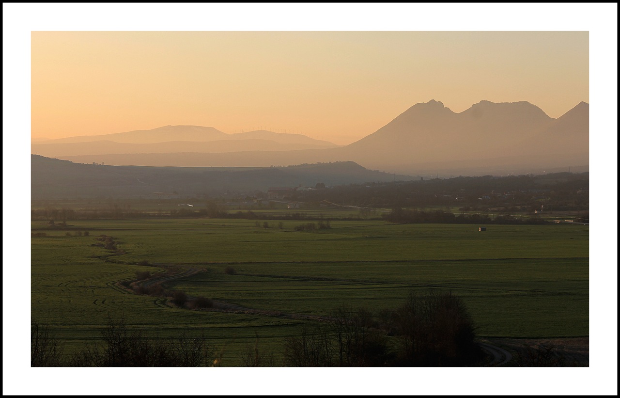 Atardecer en Valle de Losa