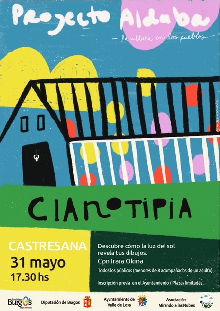 TALLER DE CIANOTIPIA EN CASTESANA DE LOSA. 